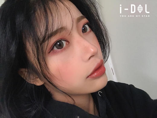 idol x abucon roze迷雾棕 小混血 14.0 半年抛美瞳 含硅水凝胶 商品图11