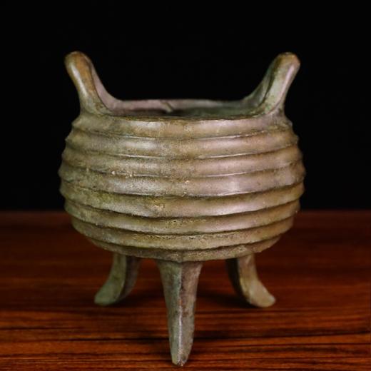 日本昭和时期红铜香炉 商品图0