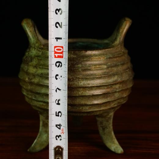 日本昭和时期红铜香炉 商品图4