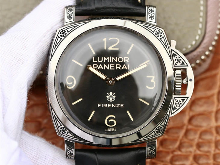 v9沛纳海pam00972意大利firenze佛罗伦萨专卖店雕花款这是沛纳海官方