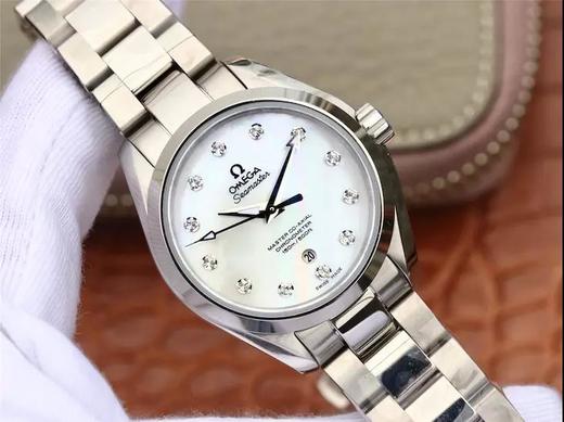 3S欧米茄海马AQUA TERRA150米女款8520。壳套重新开模升级，细节到位，打磨精细，延续3s一贯优秀品控做工。 商品图2