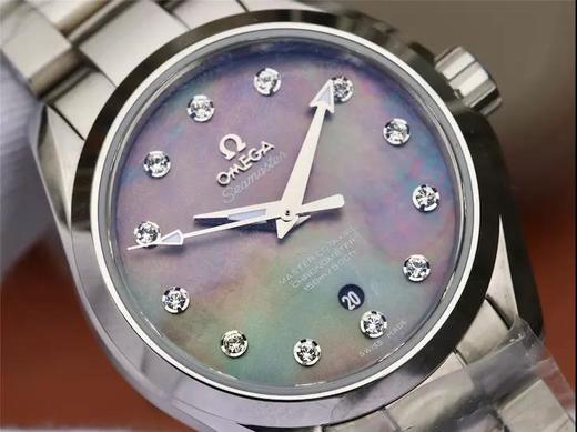 3S欧米茄海马AQUA TERRA150米女款8520。壳套重新开模升级，细节到位，打磨精细，延续3s一贯优秀品控做工。 商品图3