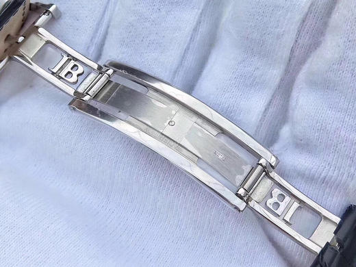 ZF宝珀6651-1127-55B搪瓷白，柳叶针，罗马刻度，简洁明快。黑色胎牛皮表带，柔软舒适。犹如腕间绅士，经典非凡 商品图8