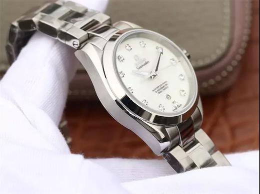 3S欧米茄海马AQUA TERRA150米女款8520。壳套重新开模升级，细节到位，打磨精细，延续3s一贯优秀品控做工。 商品图3