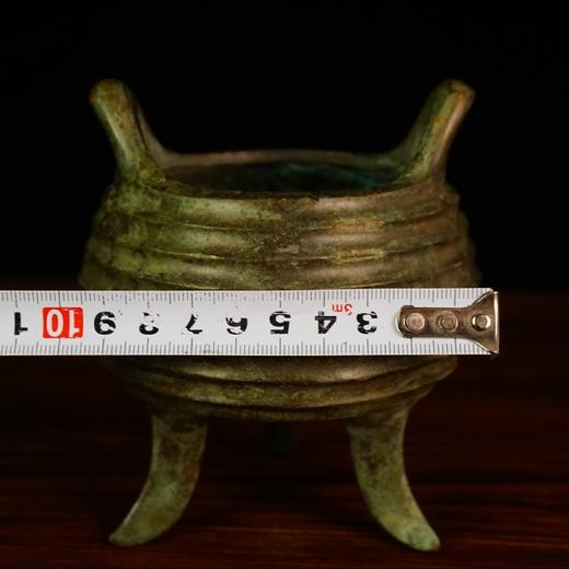 日本昭和时期红铜香炉 商品图3