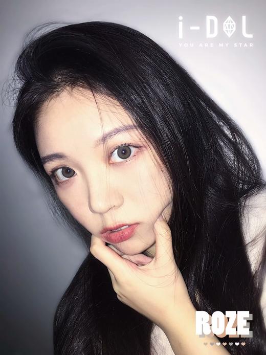 idol x abucon roze迷雾棕 小混血 14.0 半年抛美瞳 含硅水凝胶 商品图8