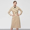 19SSDU29 杏仁色假两件风衣 商品缩略图2