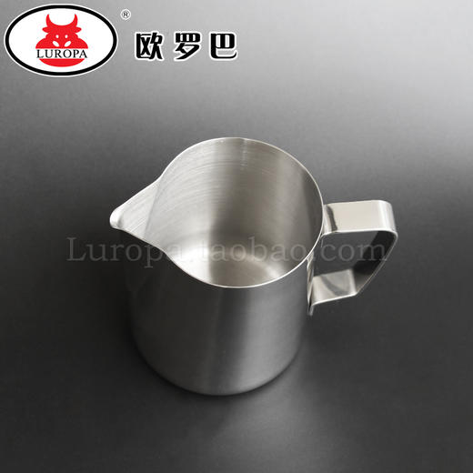 LHG01600ml拉花缸意式浓缩咖啡奶杯欧罗巴不锈钢奶缸打奶泡拉花杯LHG01 商品图2