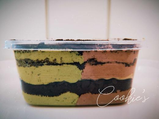 人生哲理 巧克力抹茶奥利奥千层 甜中有苦苦中有甜 商品图0