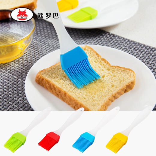 LU-YS02欧罗巴商用厨房烘焙用品油刷硅胶面包烧烤酱刷耐高温料理硅胶刷LU-YS02 商品图3