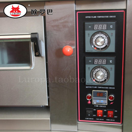 LU-Q10L欧罗巴 商用 一层一盘 披萨 燃气层炉 面包  蛋挞 烤箱 pizzaovenLU-Q10L 商品图1