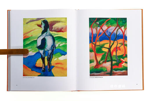 Franz Marc and August Macke 1909-1014 / 弗兰茨·马尔克和奥古斯特·麦克  1909-1014年    德国表现主义画家 商品图4