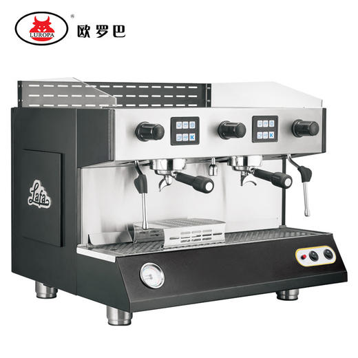 LU-2GS双头商用咖啡机 意式半自动高杯双锅炉 欧罗巴咖啡厅专业电控设备LU-2GS 商品图2