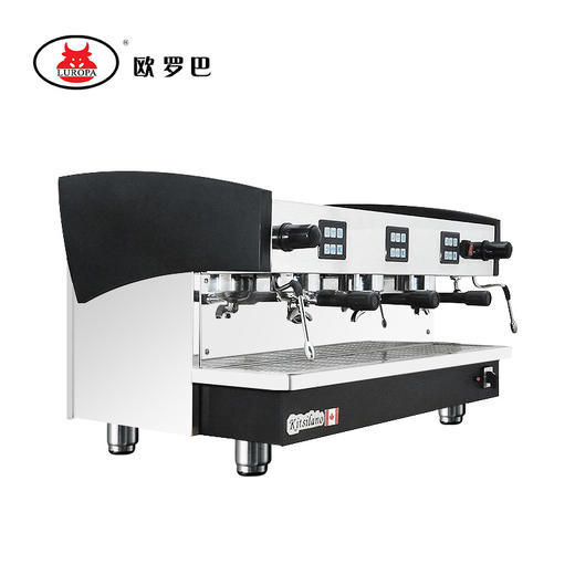 欧罗巴  出口商用 三头半自动咖啡机 意大利 三头咖啡机拉花机 商品图3