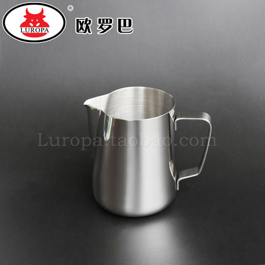 LHG01600ml拉花缸意式浓缩咖啡奶杯欧罗巴不锈钢奶缸打奶泡拉花杯LHG01 商品图1