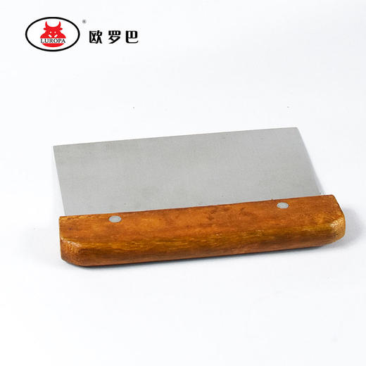 GB-SUS欧罗巴 披萨木柄金属刮刀 304不锈钢刮板 分割面粉团切刀披萨工具GB-SUS 商品图2