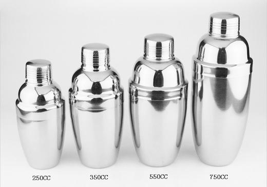 TJH-03不锈钢雪克壶调酒壶调酒器鸡尾酒摇酒杯奶茶摇壶350cc550ccl750ccTJH-03 商品图3
