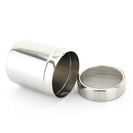 LU-SFT不锈钢调撒粉器撒粉罐咖啡抹茶巧克力可可粉撒粉桶网格状胡椒瓶LU-SFT 商品图2
