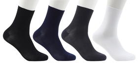 LS竹纤维男竹薄松口袜1029