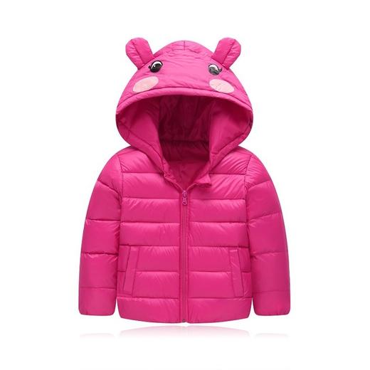 【童装】.儿童羽绒服轻薄款男女童中小童短款童装连帽外套 商品图4