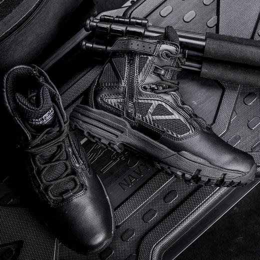 美国Belleville百利威沙漠作战靴男低帮侧拉链战术鞋军鞋TR916Z 商品图1