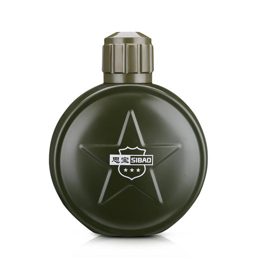 思宝旗舰店真空保温壶旅行者2#户外出行指南针军壶大容量驴友水壶 商品图0