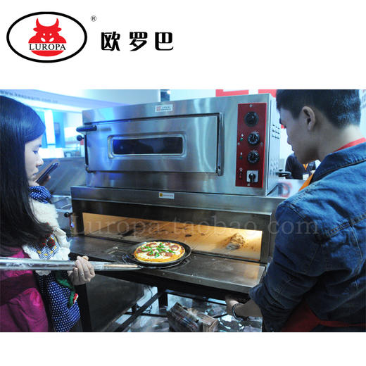 PA2欧罗巴披萨烤箱 商用比萨12寸单层面点蛋挞家用火山石板烤炉PA2 商品图3