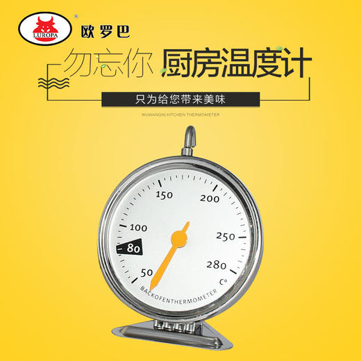烘焙专用 精度烤箱测温温度 德国机芯烤炉耐高温温度表 包邮 商品图0