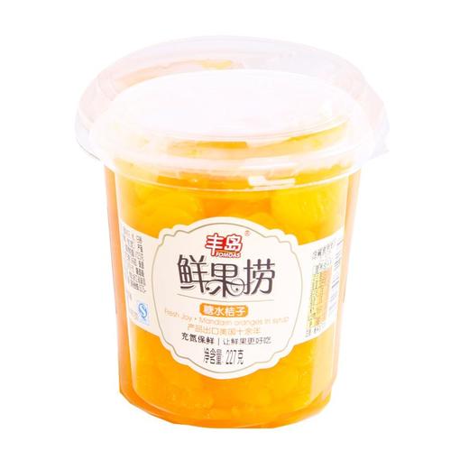227g丰岛鲜果捞糖水黄桃罐头 商品图0