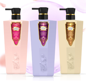 迪菲娜精油沐浴露洋甘菊玫瑰香草沐浴乳液900ml