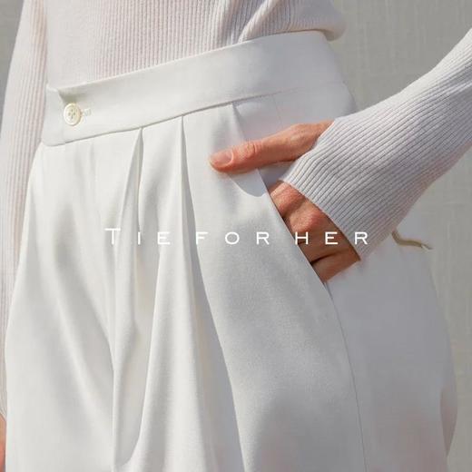 18AWDD04 卯白极简直筒裤 商品图4