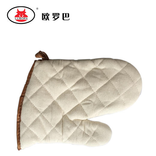 ST-H2加厚厨房烘焙烤箱专用手套粗纺全棉耐高温耐热微波炉隔热烤炉手套ST-H2 商品图3