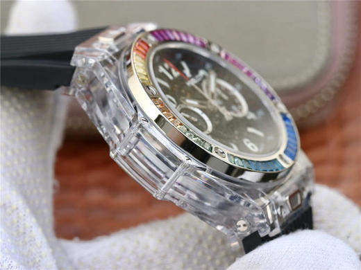 HB宇舶表年度 作品——宇舶BIG BANG系列411.JX.4802.RT“全透腕表”。 商品图5