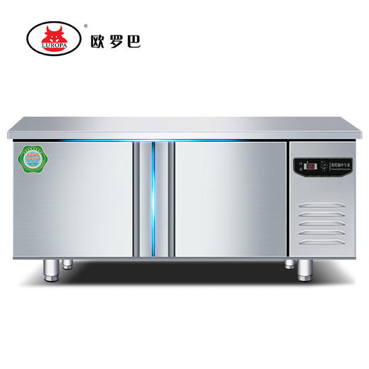 欧罗巴保鲜工作台商用无指纹冰箱卧式冷藏冷冻双温保鲜柜操作台 商品图4