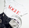 【明星同款】VOGUE LOGO T恤 商品缩略图3