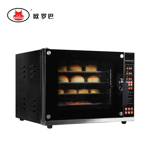 CK02C热风循环电烤箱 商用大型四层蛋糕马卡龙面包披萨烘焙炉 微电烤箱CK02C 商品图3