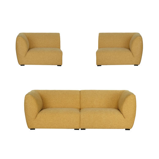 NS家居nsfurniture软包布艺组合三人位组合沙发NSSF-5255-C1-70/80 商品图4