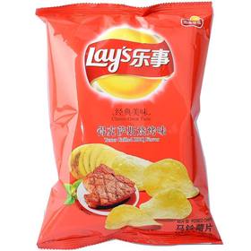 70g乐事烧烤薯片