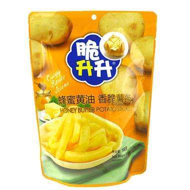 100g脆升升薯条蜂蜜黄油味 商品图0