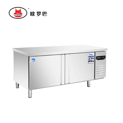 欧罗巴保鲜工作台商用无指纹冰箱卧式冷藏冷冻双温保鲜柜操作台 商品图3