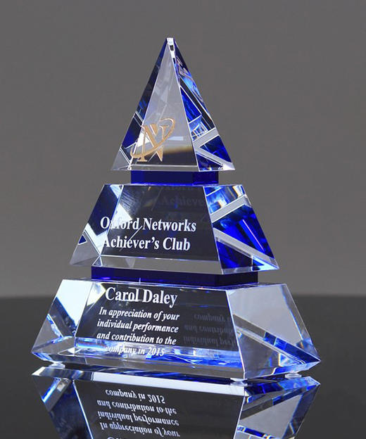 塔型奖杯比赛纪念留念奖杯定制 商品图0