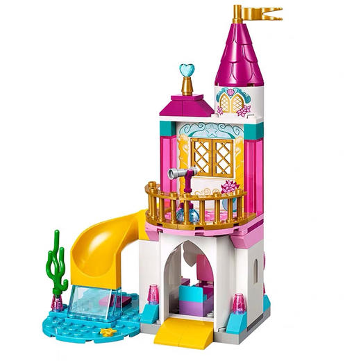 乐高小美人鱼爱丽儿的海边城堡41160