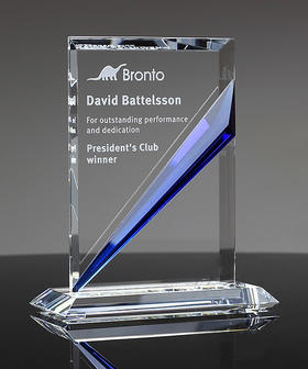 精品高档水晶奖杯定制