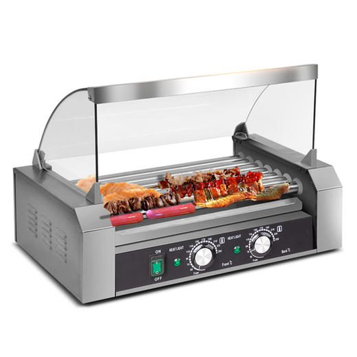 lafa便利店不锈钢热狗机商用全自动烤肠机七管香肠机 商品图1