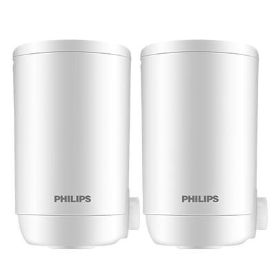 飞利浦（PHILIPS）家用龙头净水器滤芯WP3906 两支装 适用于净水龙头CM-999/WP3826,AWP3866,WP5801 商品图2