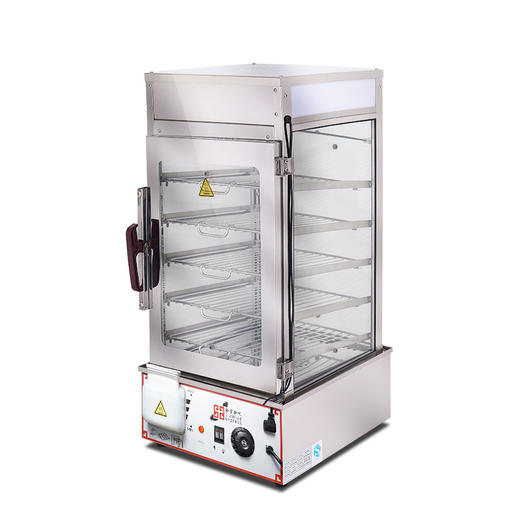 lafa咖啡便利店蒸包机商用钢化玻璃蒸包柜包子馒头保温炉 商品图1