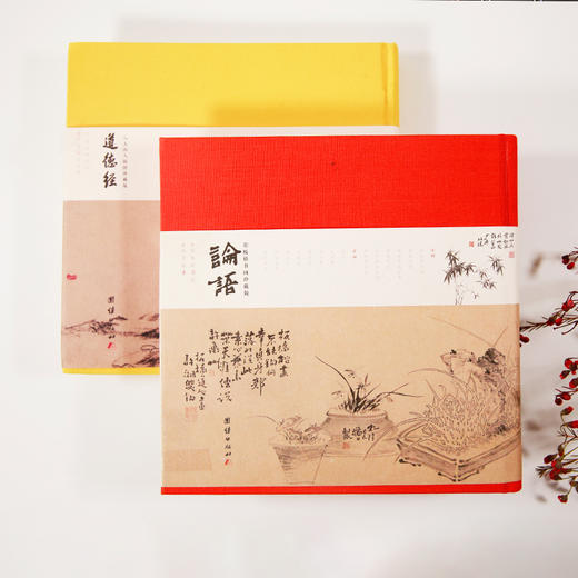 《论语》郑板桥书画珍藏版 &《道德经》赵孟頫稀见行书、八大山人插图珍藏版 商品图2