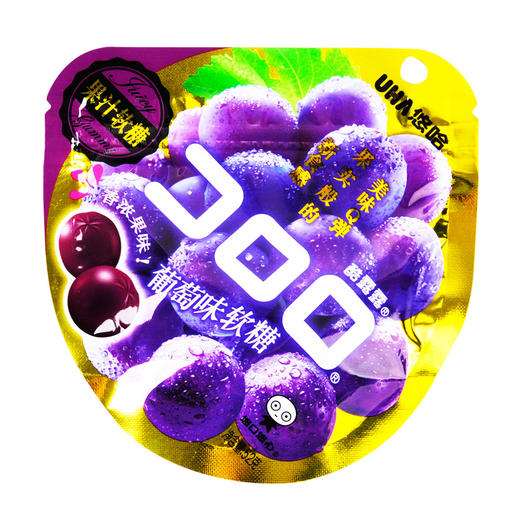 悠哈酷露露葡萄味软糖52g 商品图0