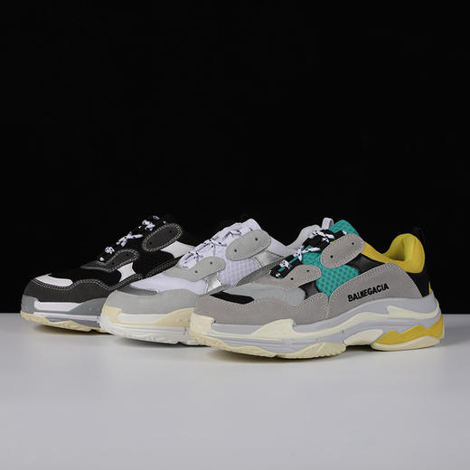 【服饰鞋包】新款运动鞋男老爹鞋巴 黎世ins原宿男gd同款学生复古潮流男鞋 商品图2