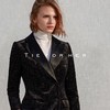 18TFL03 珍珠黑丝绒压钻西装两件套 商品缩略图2